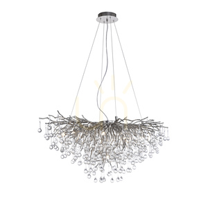 ICICLE 2192-55 Silver 10xG9 taklampa 0 ICICLE 2192-55 Silver 10xG9 taklampa small 0
