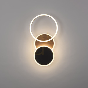 SEVENT 14116-78 Taklampa, träfinish, 1xLED small 11