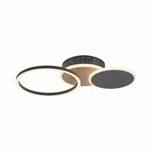SEVENT 14116-78 Taklampa, träfinish, 1xLED small 16