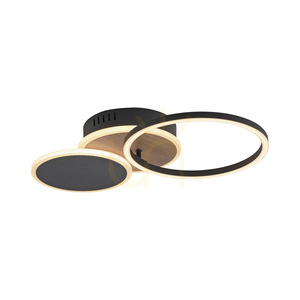 SEVENT 14116-78 Taklampa, träfinish, 1xLED small 7
