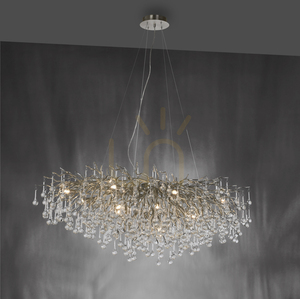 ICICLE 2031-55 taklampa, silver, 15xG9 small 11