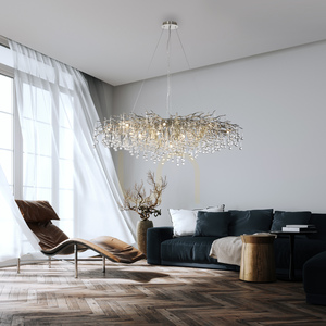 ICICLE 2031-55 taklampa, silver, 15xG9 small 2