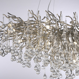 ICICLE 2031-55 taklampa, silver, 15xG9 small 8