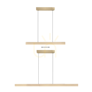 PURE-MOTO-RISE 2545-60 Guld 3xLED-pendellampa small 16