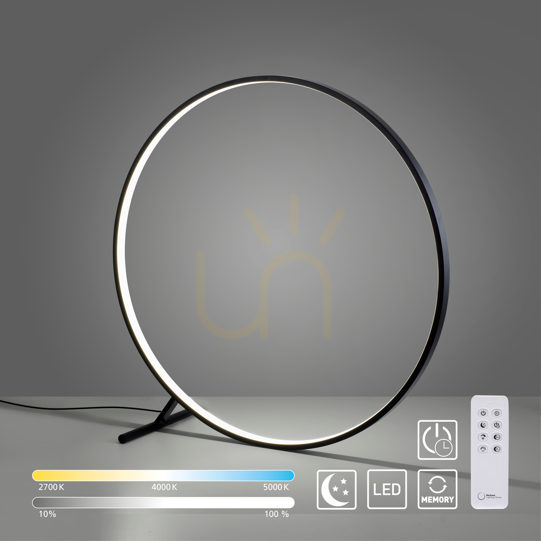 Kontrollera HULA 320-18 golvlampa, svart, 1xLED HULA 320-18 golvlampa, svart, 1xLED