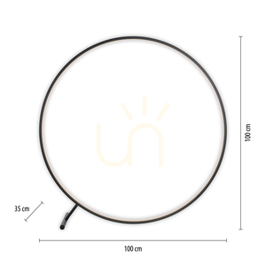 HULA 320-18 golvlampa, svart, 1xLED 8 HULA 320-18 golvlampa, svart, 1xLED small 8