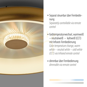 VERTIGO 14386-60 Taklampa, mässing, 1xLED 3 VERTIGO 14386-60 Taklampa, mässing, 1xLED small 3
