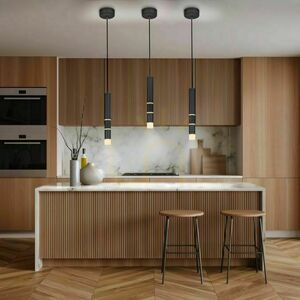 Svart LED-pendellampa Paul Neuhaus PURE-VEGA 2211-18, 3000 K small 15