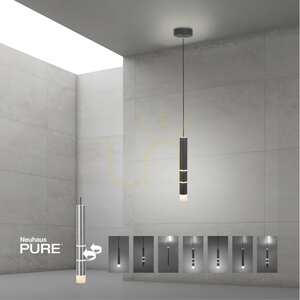 Svart LED-pendellampa Paul Neuhaus PURE-VEGA 2211-18, 3000 K small 10