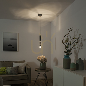 Svart LED-pendellampa Paul Neuhaus PURE-VEGA 2211-18, 3000 K small 9