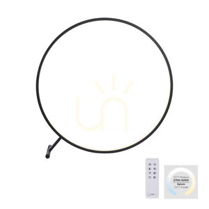 HULA 319-18 Golvlampa, svart, 1xLED 1 HULA 319-18 Golvlampa, svart, 1xLED small 1