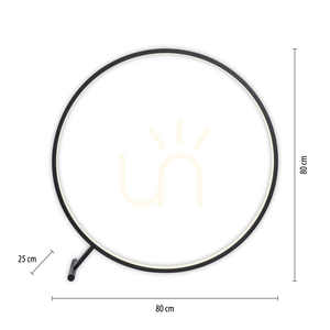 HULA 319-18 Golvlampa, svart, 1xLED 8 HULA 319-18 Golvlampa, svart, 1xLED small 8