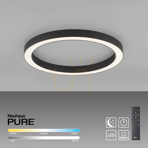 PURE-LINES 6309-13 Taklampa, antracit, 1xLED small 10