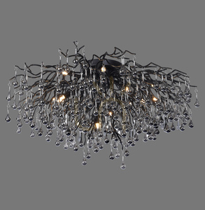ICICLE 8092-18 Taklampa, svart, 14xG9 1 ICICLE 8092-18 Taklampa, svart, 14xG9 small 1