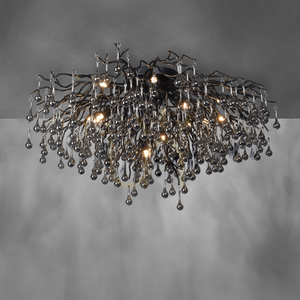 ICICLE 8092-18 Taklampa, svart, 14xG9 5 ICICLE 8092-18 Taklampa, svart, 14xG9 small 5