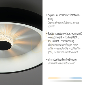 VERTIGO 14384-18 Svart taklampa, 1xLED 3 VERTIGO 14384-18 Svart taklampa, 1xLED small 3