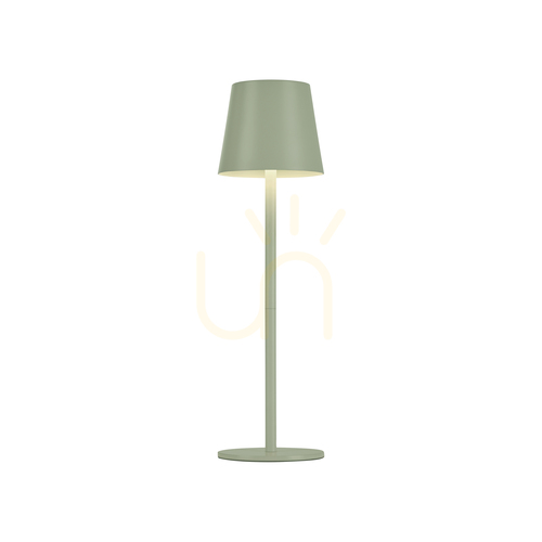 Kontrollera EURIA 19250-43 Grön bordslampa med 1 LED-lampa