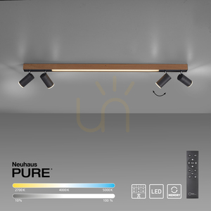 PURE-LINES 6121-79 Taklampa, träfinish, 5xLED 13 PURE-LINES 6121-79 Taklampa, träfinish, 5xLED small 13