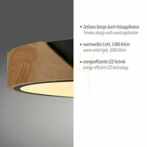 BILA 14288-18 Svart taklampa, 1xLED 14 BILA 14288-18 Svart taklampa, 1xLED small 14