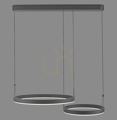 Kontrollera ESKO 2360-18 Svart 2xLED-pendellampa