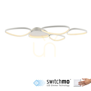 PEBBLES 14045-16 Vit taklampa, 1xLED small 1