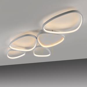 PEBBLES 14045-16 Vit taklampa, 1xLED small 19