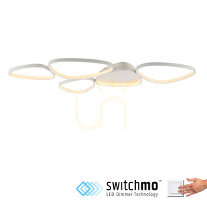 PEBBLES 14045-16 Vit taklampa, 1xLED small 23