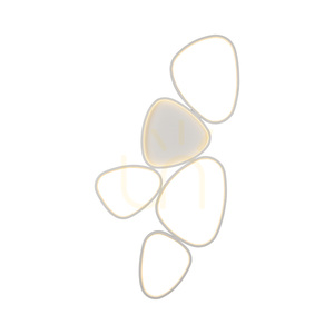PEBBLES 14045-16 Vit taklampa, 1xLED small 25