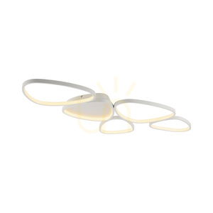 PEBBLES 14045-16 Vit taklampa, 1xLED small 7