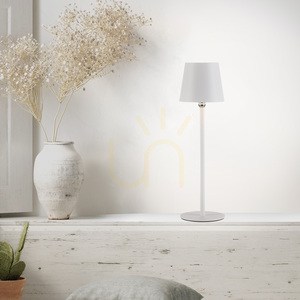 BOTERIA 19251-16 Vit bordslampa med 1 LED-lampa small 9