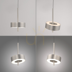 Q-ROTATE 2248-95 Silver 3xLED taklampa small 10