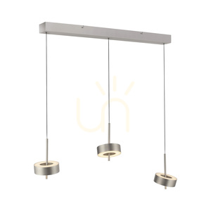 Q-ROTATE 2248-95 Silver 3xLED taklampa small 7