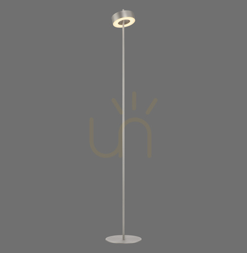 Kontrollera Q-ROTATE 324-95 golvlampa, silver, 1xLED