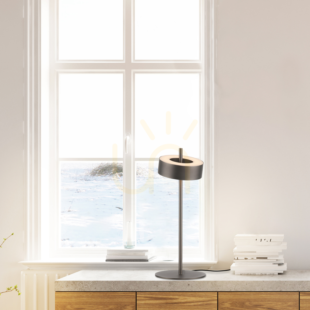 Förhandsvisning Q-ROTATE 4324-34 bordslampa, brun, 1xLED Q-ROTATE 4324-34 bordslampa, brun, 1xLED