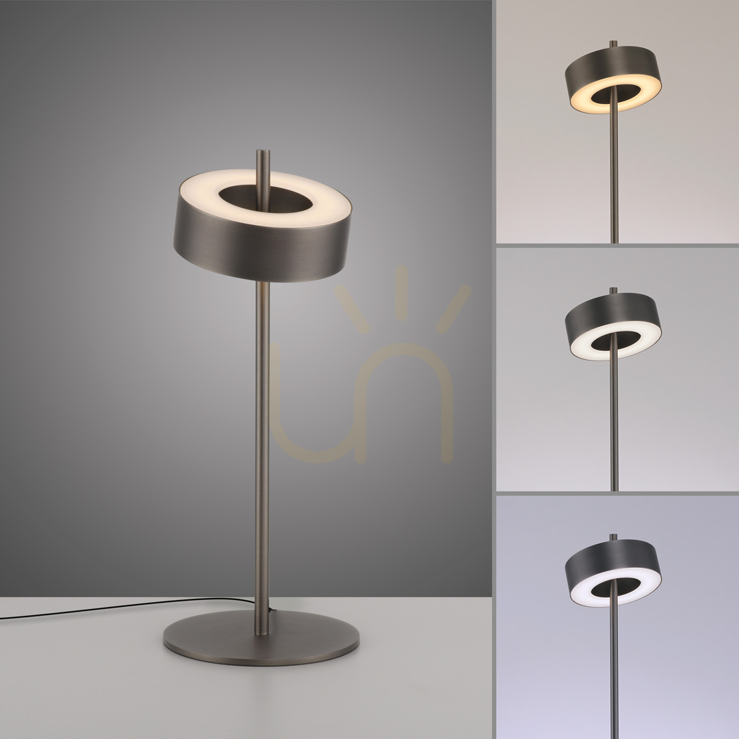 Kontrollera Q-ROTATE 4324-34 bordslampa, brun, 1xLED Q-ROTATE 4324-34 bordslampa, brun, 1xLED