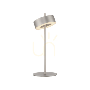 Q-ROTATE 4324-95 bordslampa, silver, 1xLED small 7