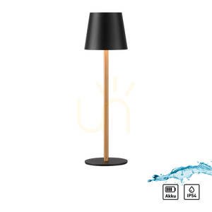 EURIA 19250-68 bordslampa, svart, 1xLED small 1