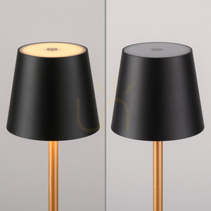 EURIA 19250-68 bordslampa, svart, 1xLED small 15