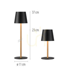 EURIA 19250-68 bordslampa, svart, 1xLED small 7