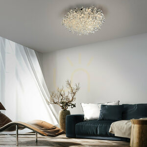 RICICLE 6053-17 Taklampa i krom, 10xG9 small 12