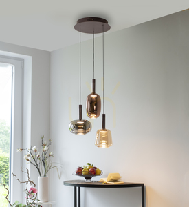 IRIDES 2679-70 Flerfärgad pendellampa med 3 LED-lampor 2 IRIDES 2679-70 Flerfärgad pendellampa med 3 LED-lampor small 2