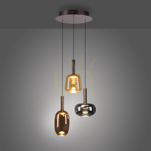 IRIDES 2679-70 Flerfärgad pendellampa med 3 LED-lampor 5 IRIDES 2679-70 Flerfärgad pendellampa med 3 LED-lampor small 5