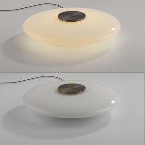 PURE VITRUM 4080-34 Bordslampa, brun, 1xLED small 13