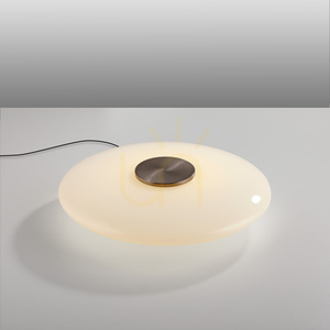 PURE VITRUM 4080-34 Bordslampa, brun, 1xLED small 14