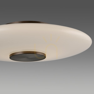 PURE VITRUM 4080-34 Bordslampa, brun, 1xLED small 17
