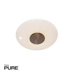 PURE VITRUM 6082-34 Brun vägglampa, 1xLED small 1