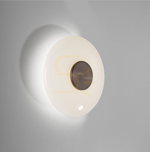 PURE VITRUM 6082-34 Brun vägglampa, 1xLED small 21