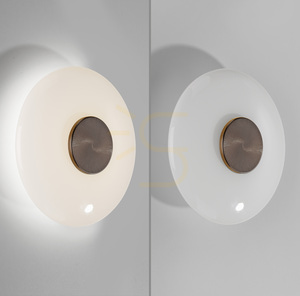 PURE VITRUM 6082-34 Brun vägglampa, 1xLED small 23