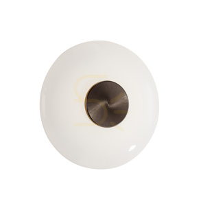 PURE VITRUM 6082-34 Brun vägglampa, 1xLED small 26