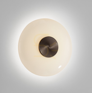 PURE VITRUM 6082-34 Brun vägglampa, 1xLED small 5